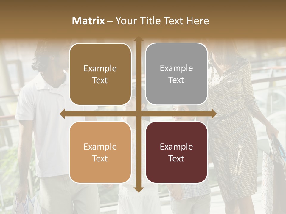 Father Mother Boy PowerPoint Template