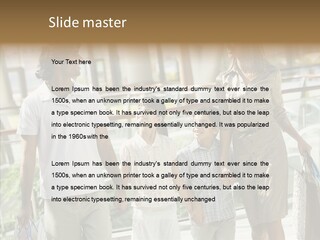 Father Mother Boy PowerPoint Template