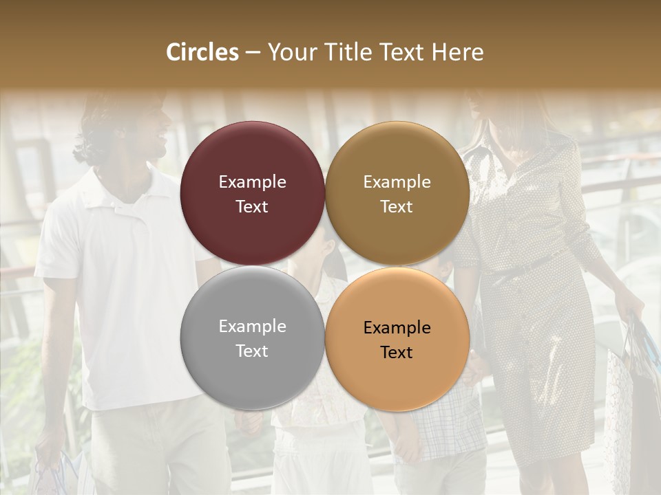 Father Mother Boy PowerPoint Template