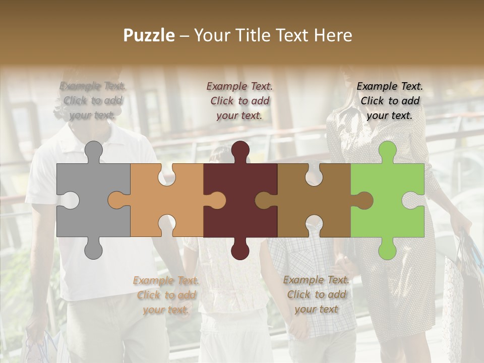 Father Mother Boy PowerPoint Template