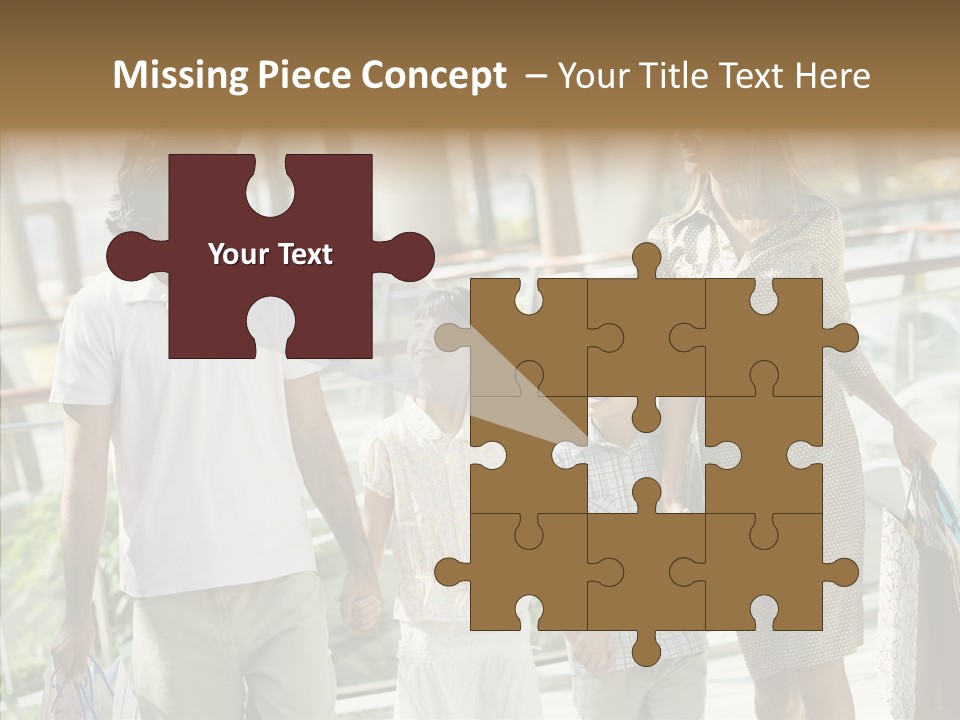 Father Mother Boy PowerPoint Template