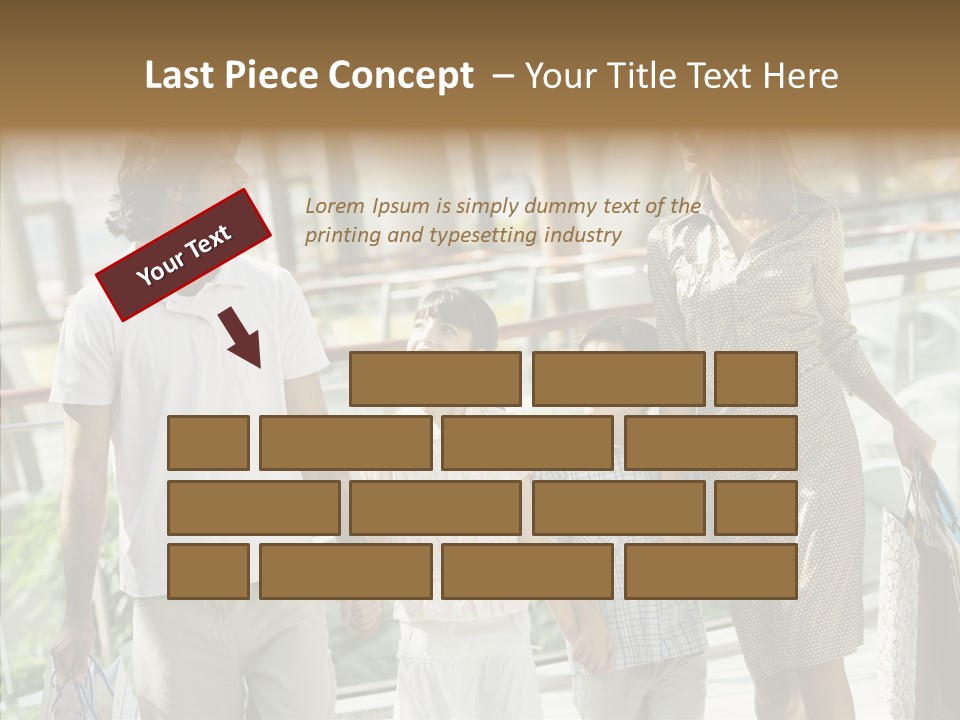 Father Mother Boy PowerPoint Template
