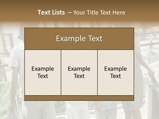 Father Mother Boy PowerPoint Template