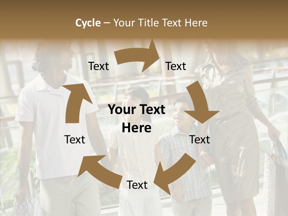 Father Mother Boy PowerPoint Template