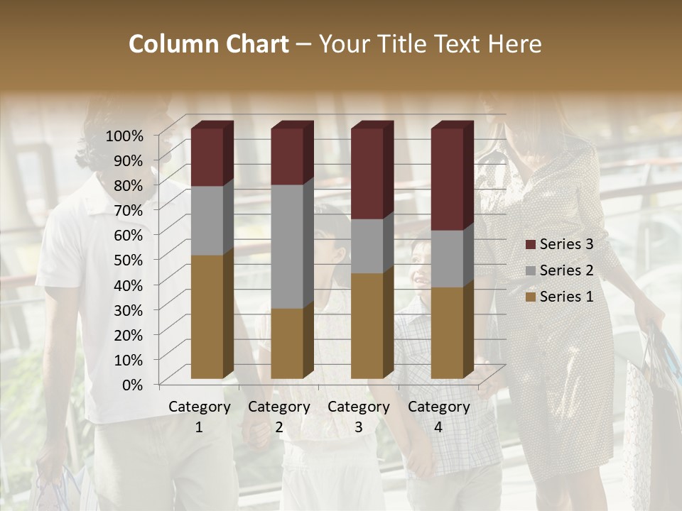 Father Mother Boy PowerPoint Template
