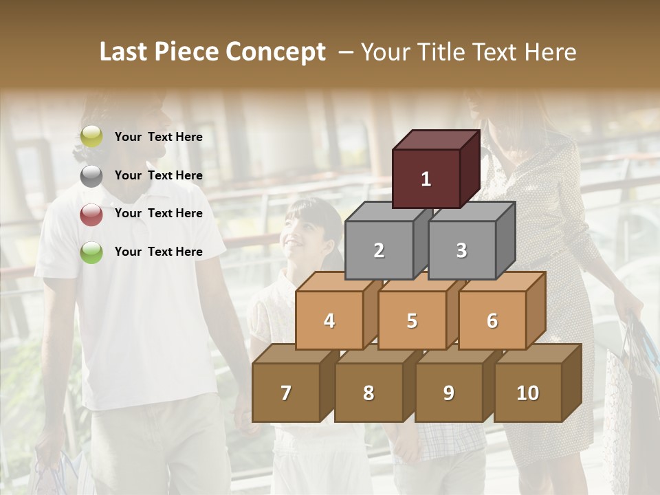 Father Mother Boy PowerPoint Template
