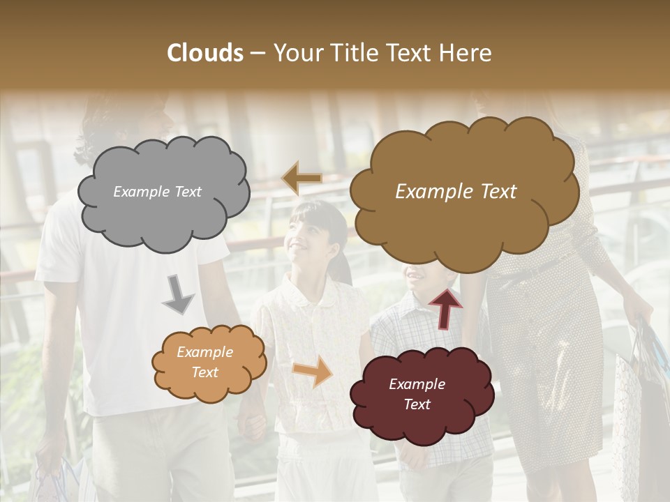 Father Mother Boy PowerPoint Template