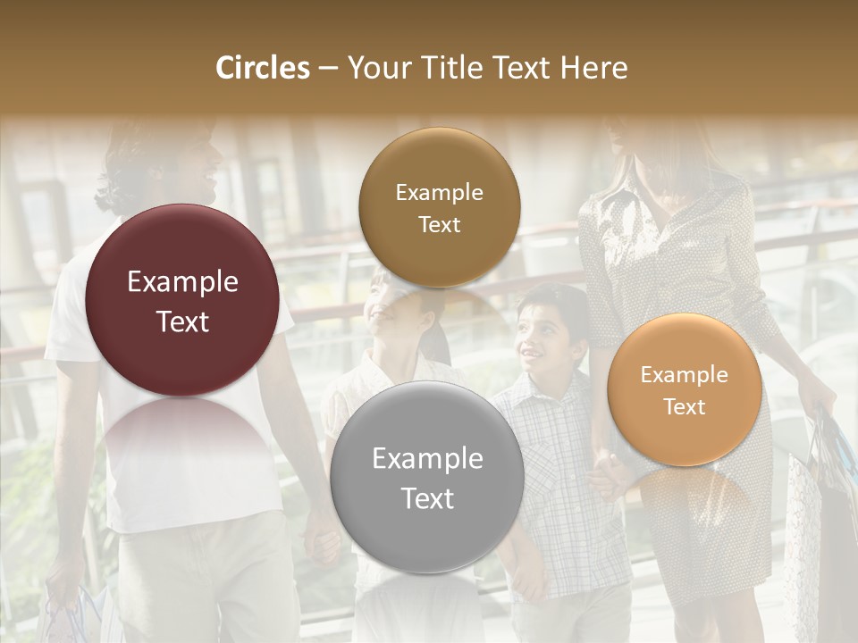 Father Mother Boy PowerPoint Template
