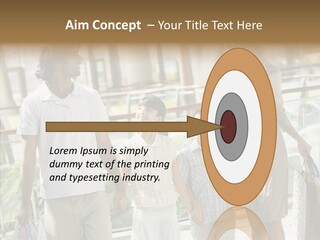 Father Mother Boy PowerPoint Template