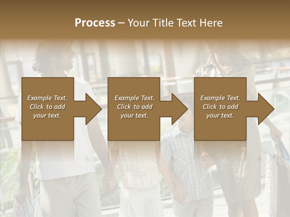 Father Mother Boy PowerPoint Template