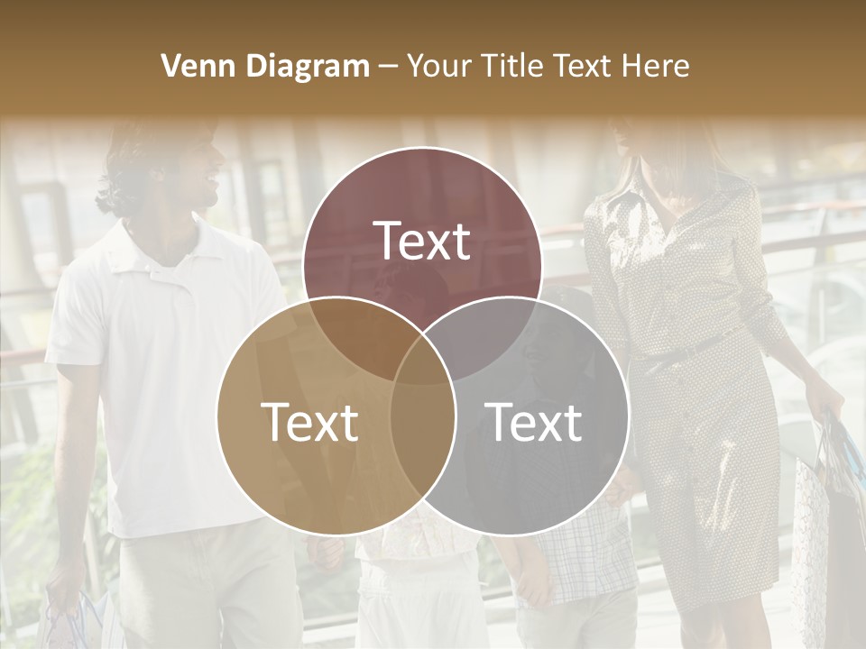 Father Mother Boy PowerPoint Template