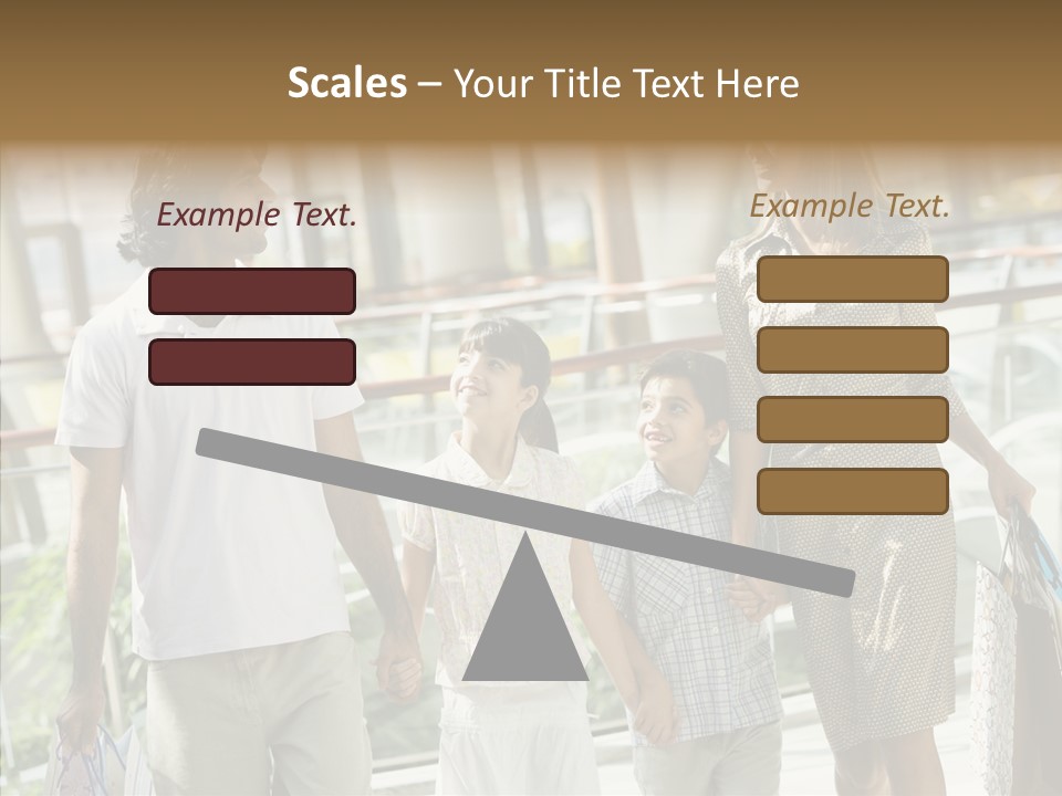 Father Mother Boy PowerPoint Template