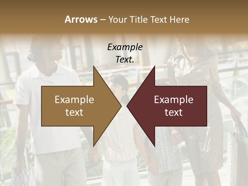 Father Mother Boy PowerPoint Template