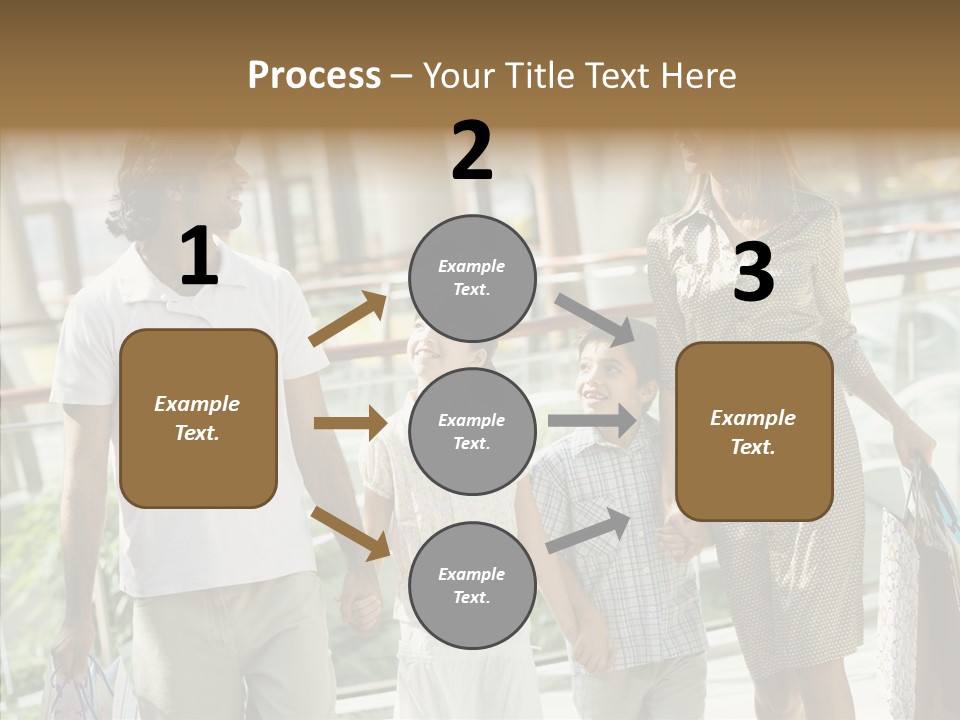 Father Mother Boy PowerPoint Template
