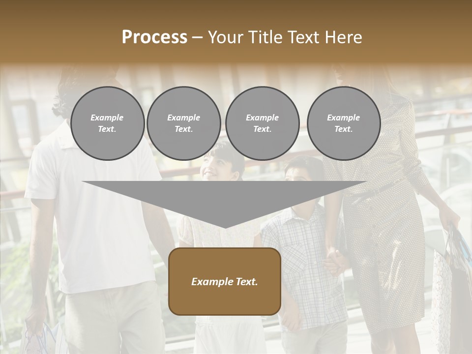Father Mother Boy PowerPoint Template