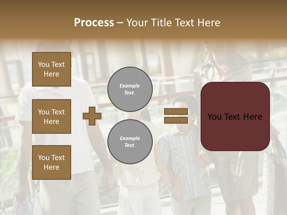 Father Mother Boy PowerPoint Template