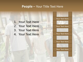 Father Mother Boy PowerPoint Template