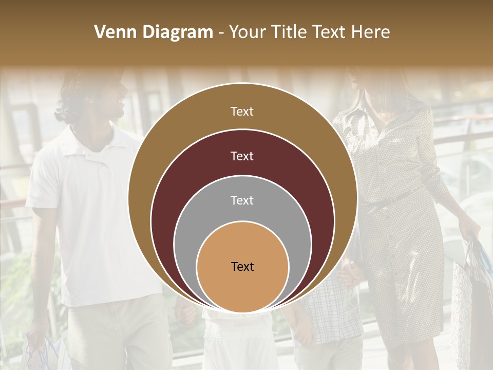 Father Mother Boy PowerPoint Template