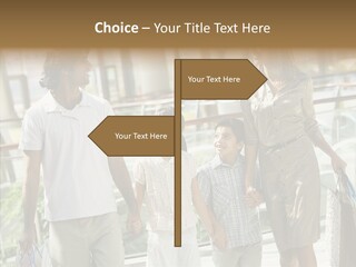 Father Mother Boy PowerPoint Template