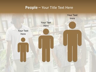 Father Mother Boy PowerPoint Template
