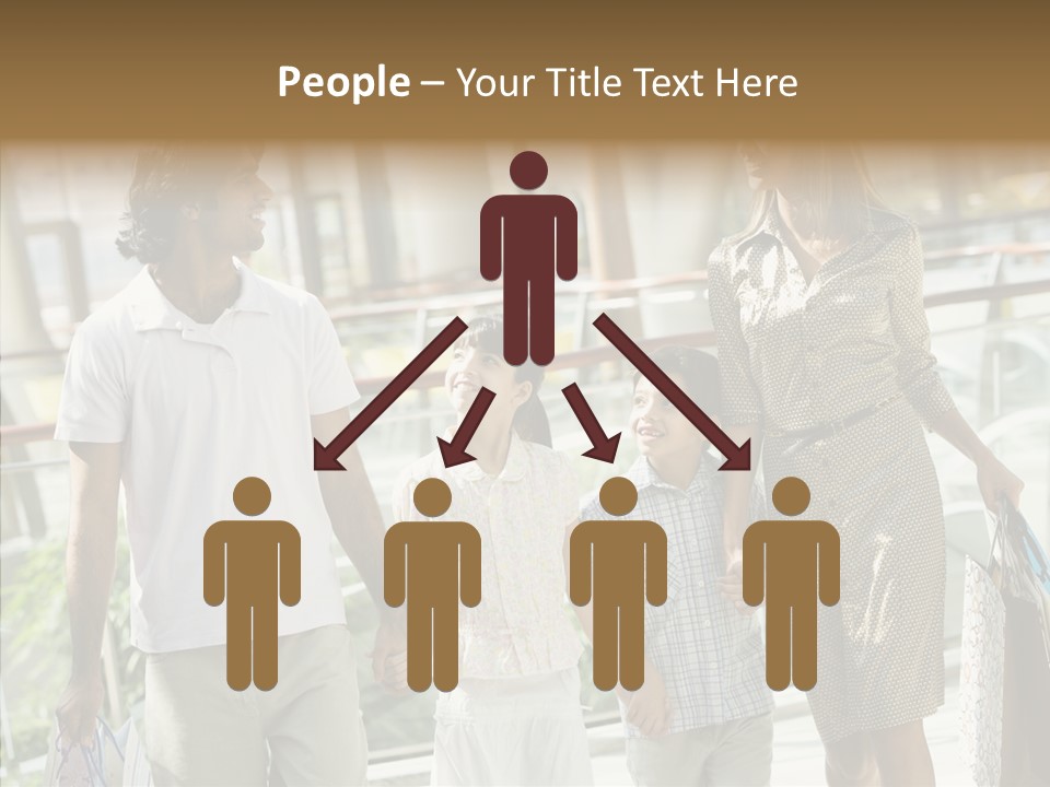 Father Mother Boy PowerPoint Template