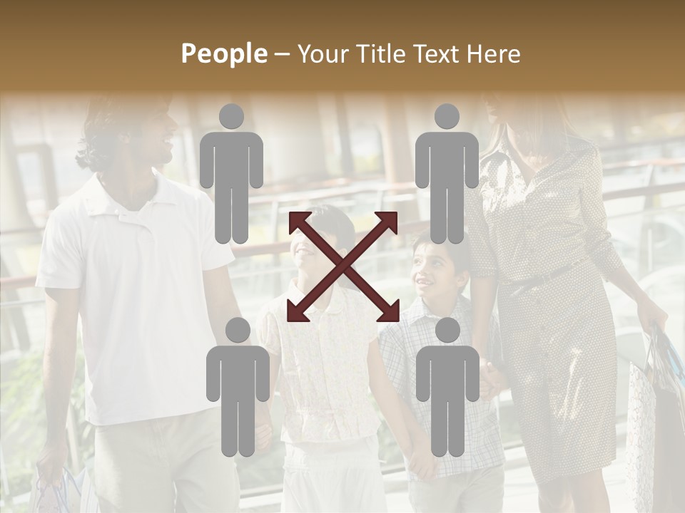 Father Mother Boy PowerPoint Template