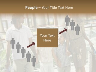 Father Mother Boy PowerPoint Template