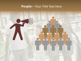 Father Mother Boy PowerPoint Template