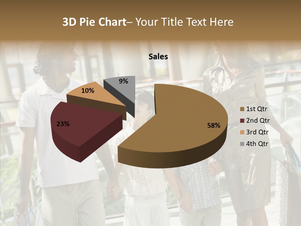 Father Mother Boy PowerPoint Template