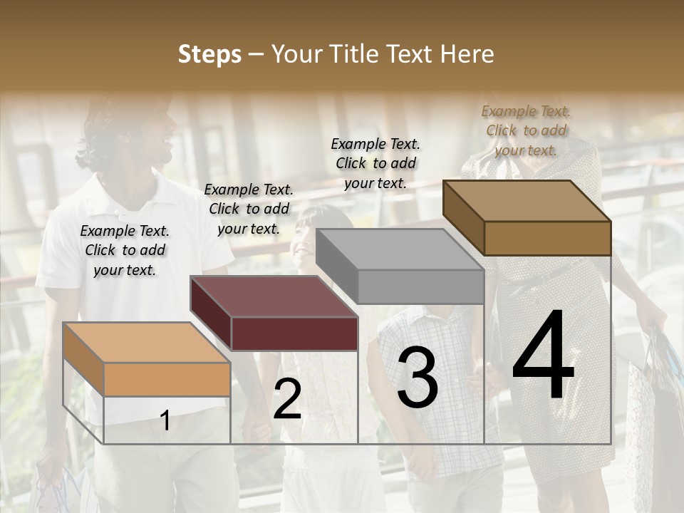 Father Mother Boy PowerPoint Template