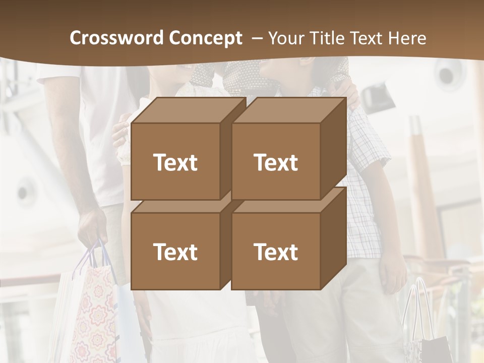 Vertical Son Girl PowerPoint Template