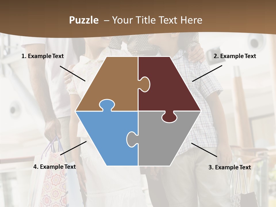 Vertical Son Girl PowerPoint Template