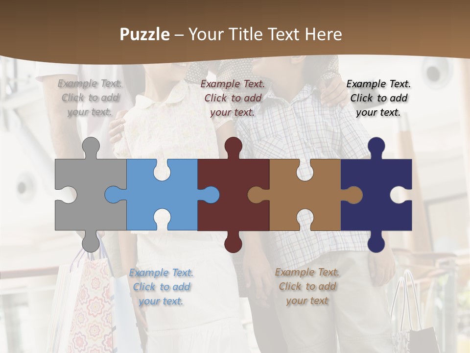 Vertical Son Girl PowerPoint Template