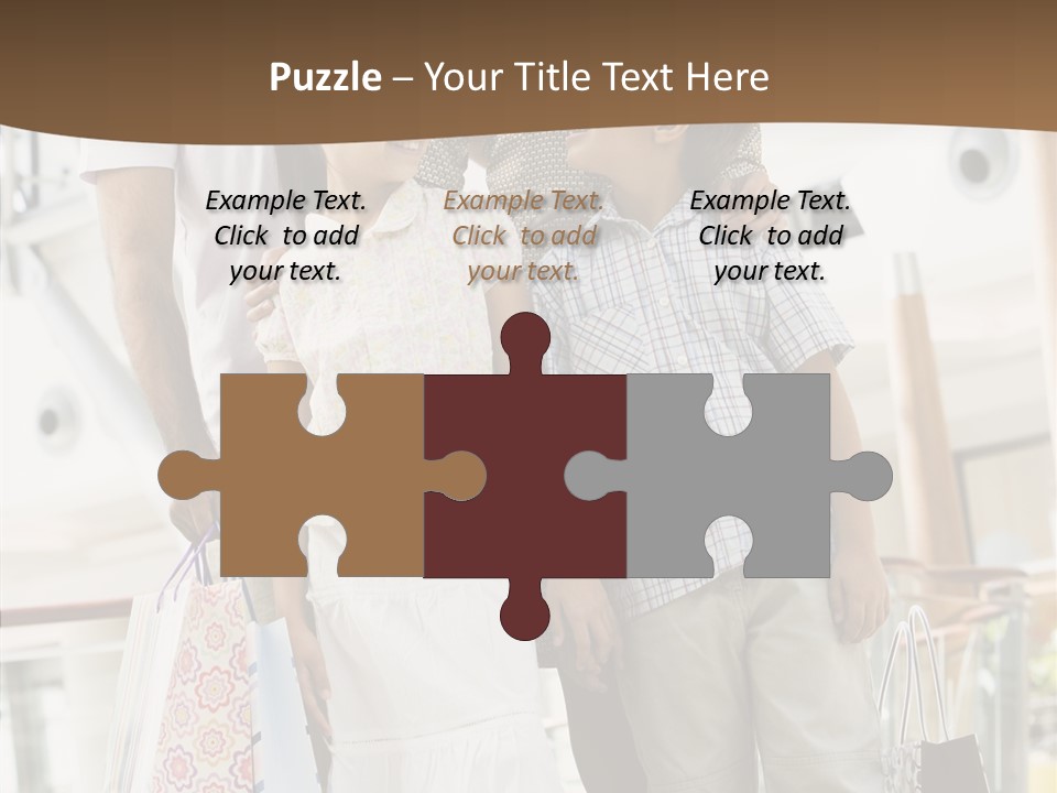 Vertical Son Girl PowerPoint Template