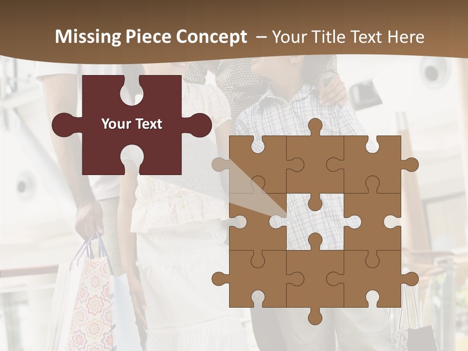 Vertical Son Girl PowerPoint Template