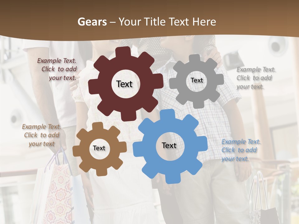 Vertical Son Girl PowerPoint Template