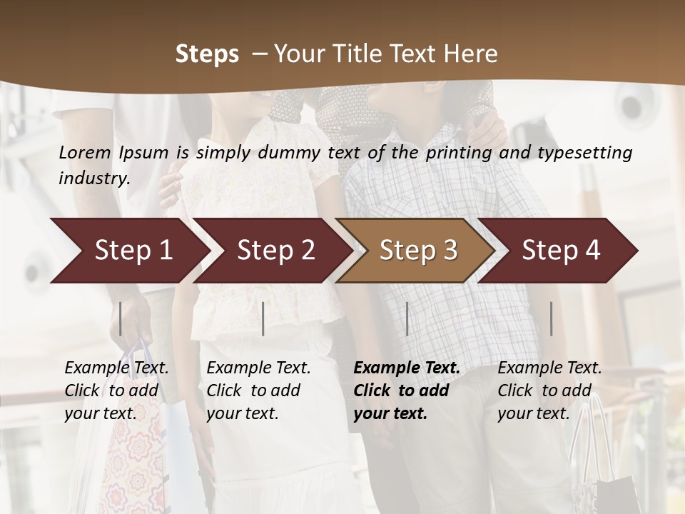 Vertical Son Girl PowerPoint Template