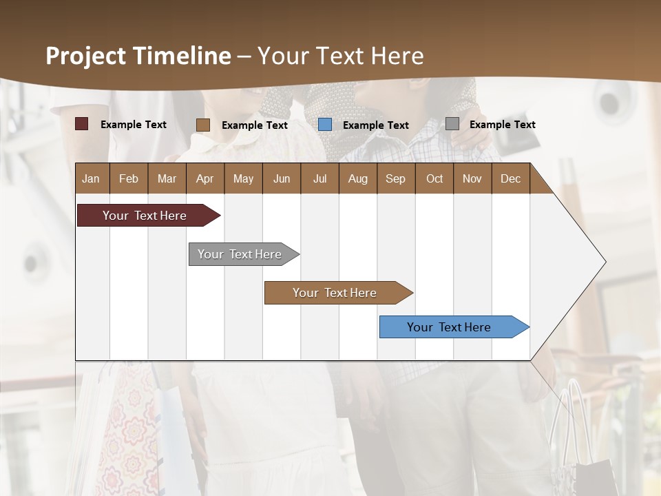 Vertical Son Girl PowerPoint Template
