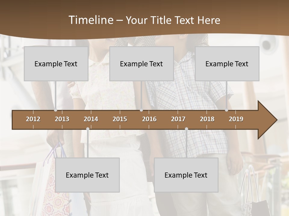 Vertical Son Girl PowerPoint Template