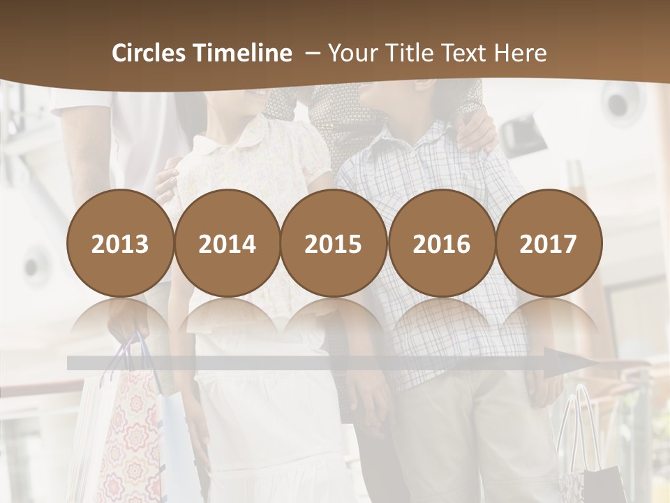 Vertical Son Girl PowerPoint Template