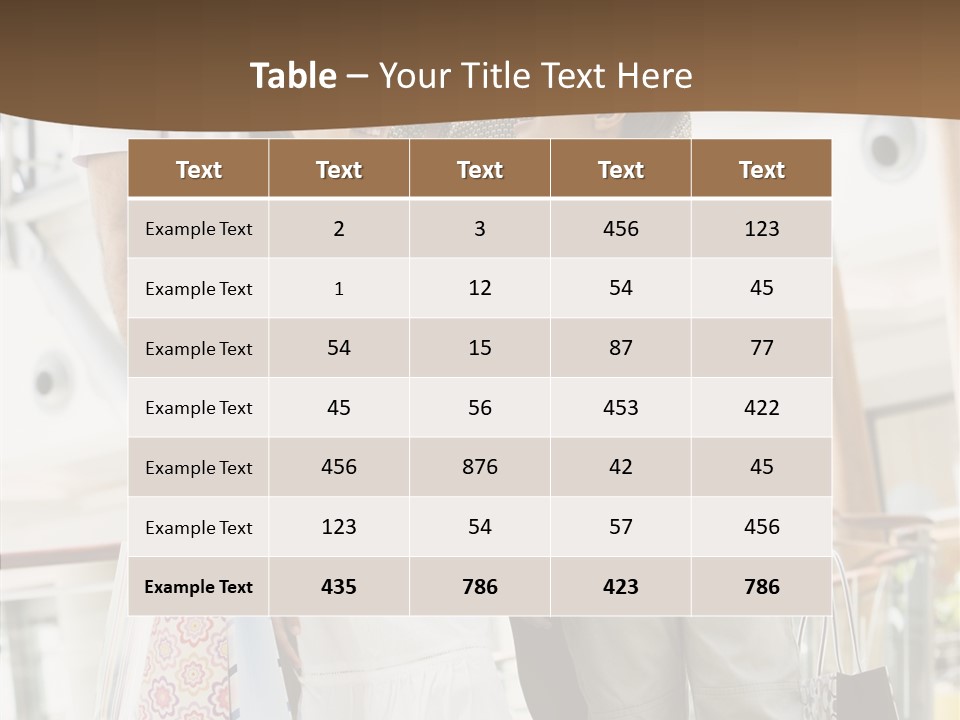 Vertical Son Girl PowerPoint Template