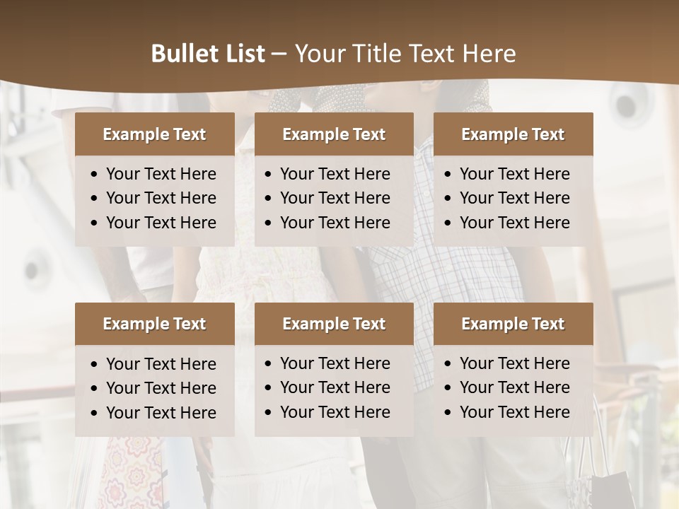 Vertical Son Girl PowerPoint Template