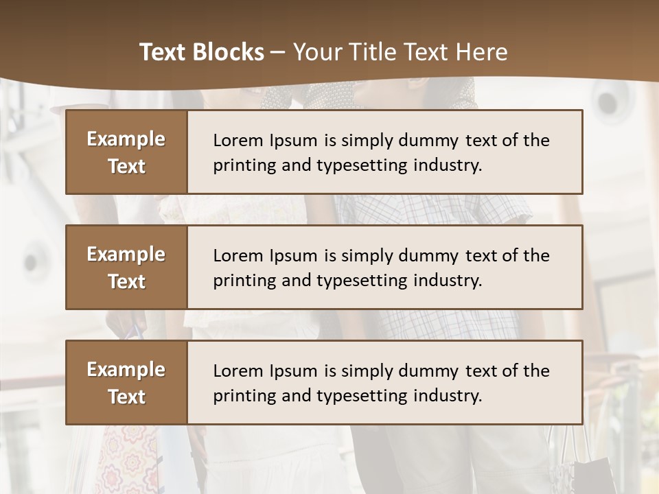 Vertical Son Girl PowerPoint Template