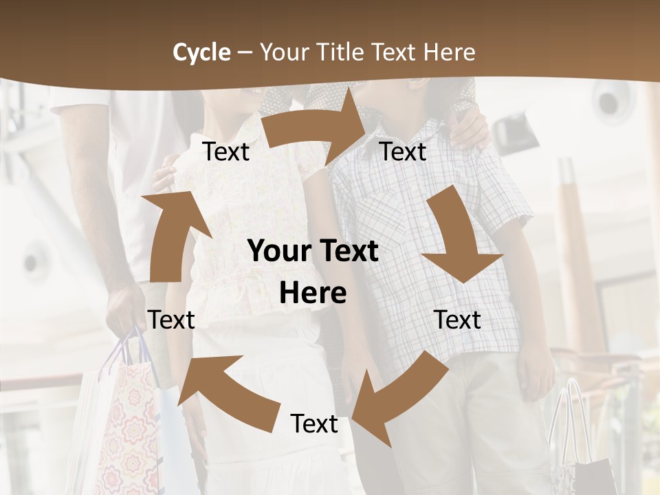 Vertical Son Girl PowerPoint Template
