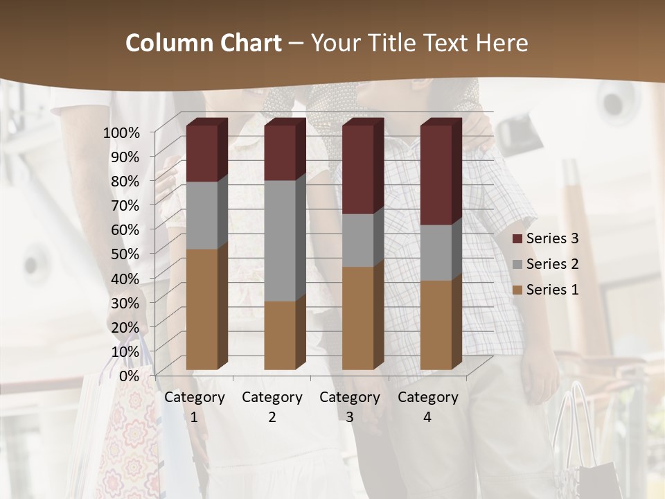 Vertical Son Girl PowerPoint Template