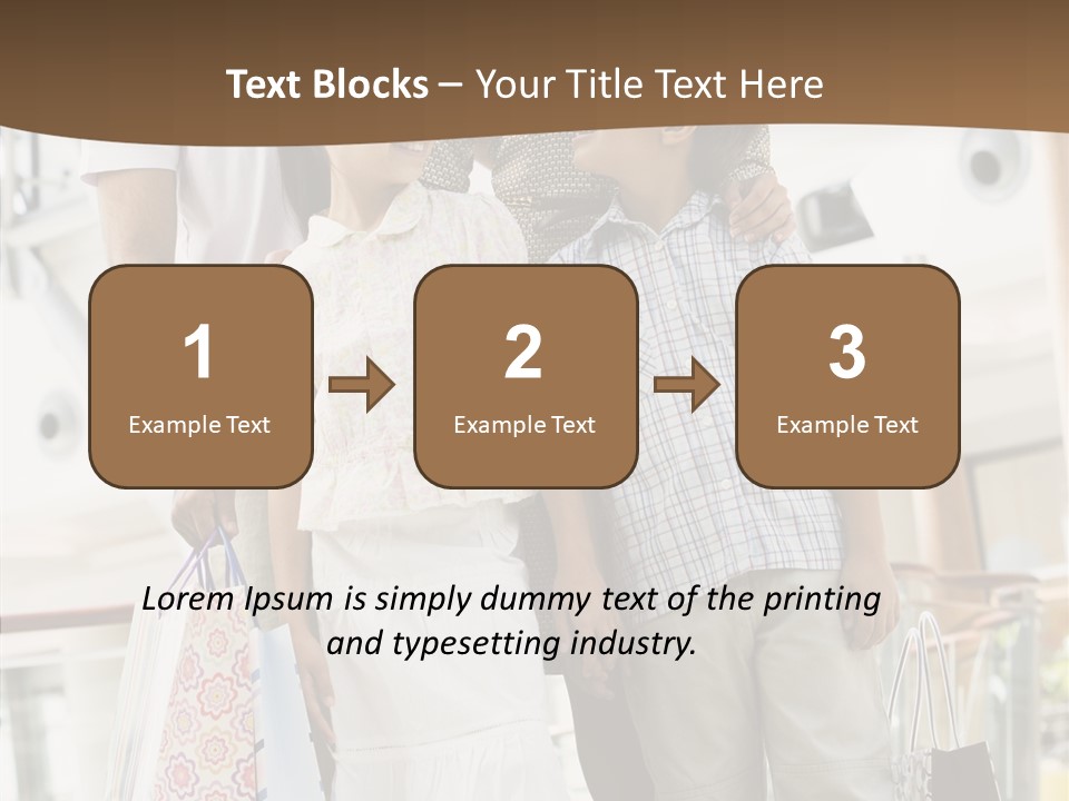 Vertical Son Girl PowerPoint Template