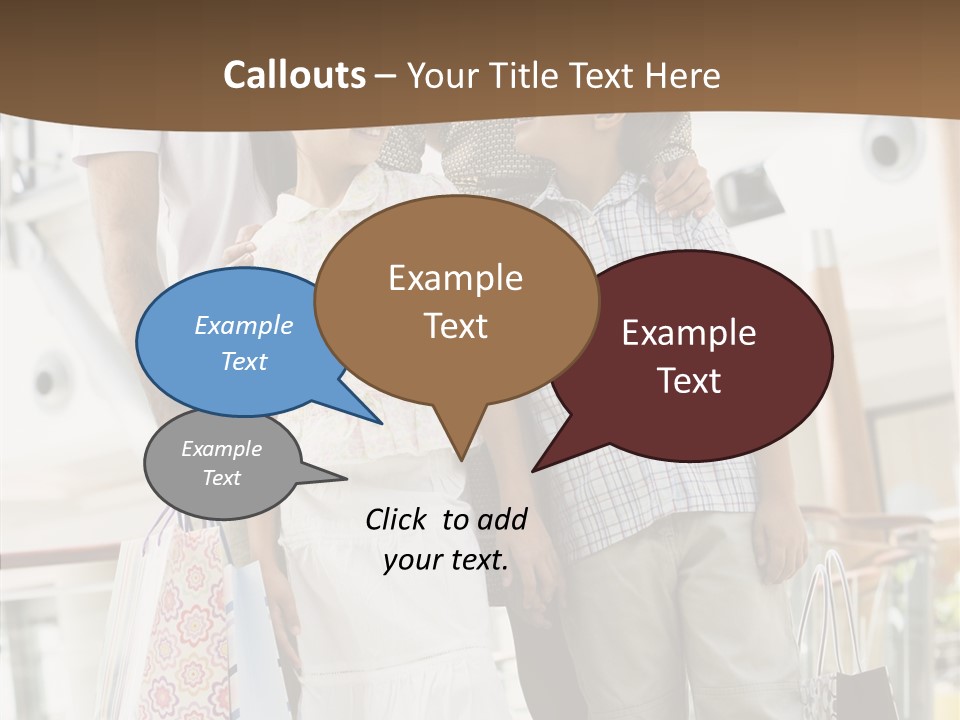 Vertical Son Girl PowerPoint Template