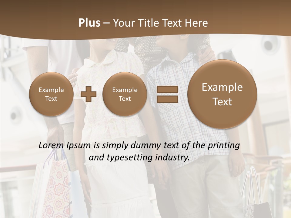 Vertical Son Girl PowerPoint Template