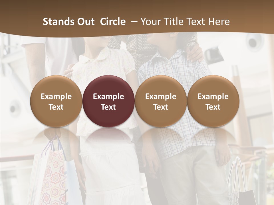 Vertical Son Girl PowerPoint Template