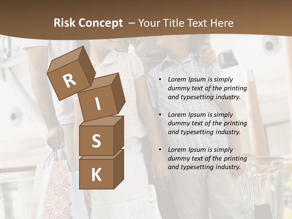 Vertical Son Girl PowerPoint Template